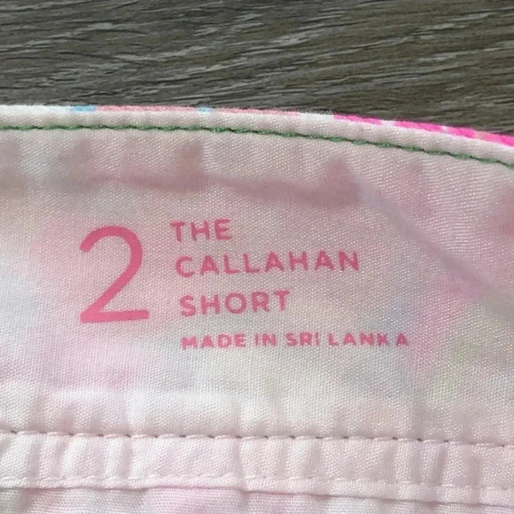 Lilly Pulitzer Suba To Cuba Callahan Shorts Size 2 - Picture 5 of 12